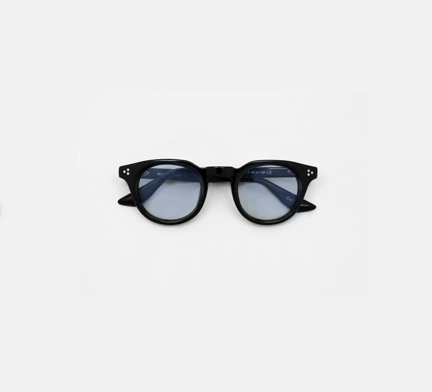 Nero Nobo glasses - Clear Blue