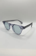 Grigio Nobo Glasses - Clear Blue