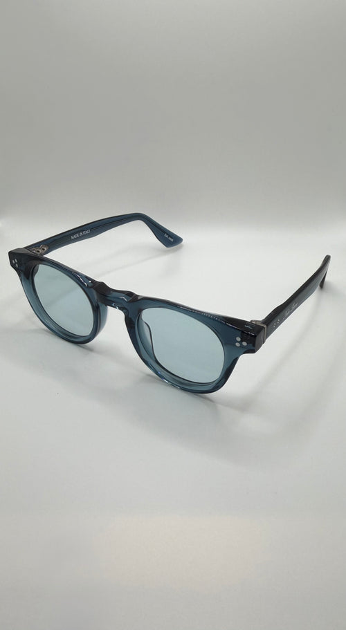 Blu Nobo Glasses - Clear Blue