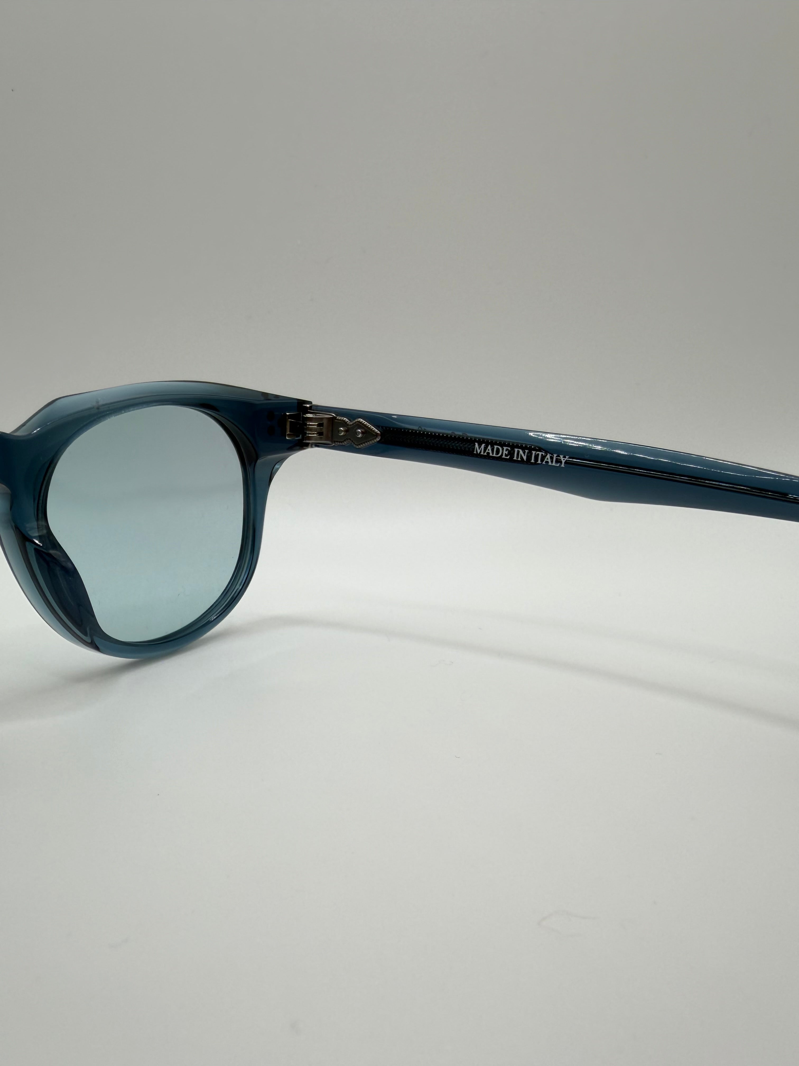 Blu Nobo Glasses - Clear Blue
