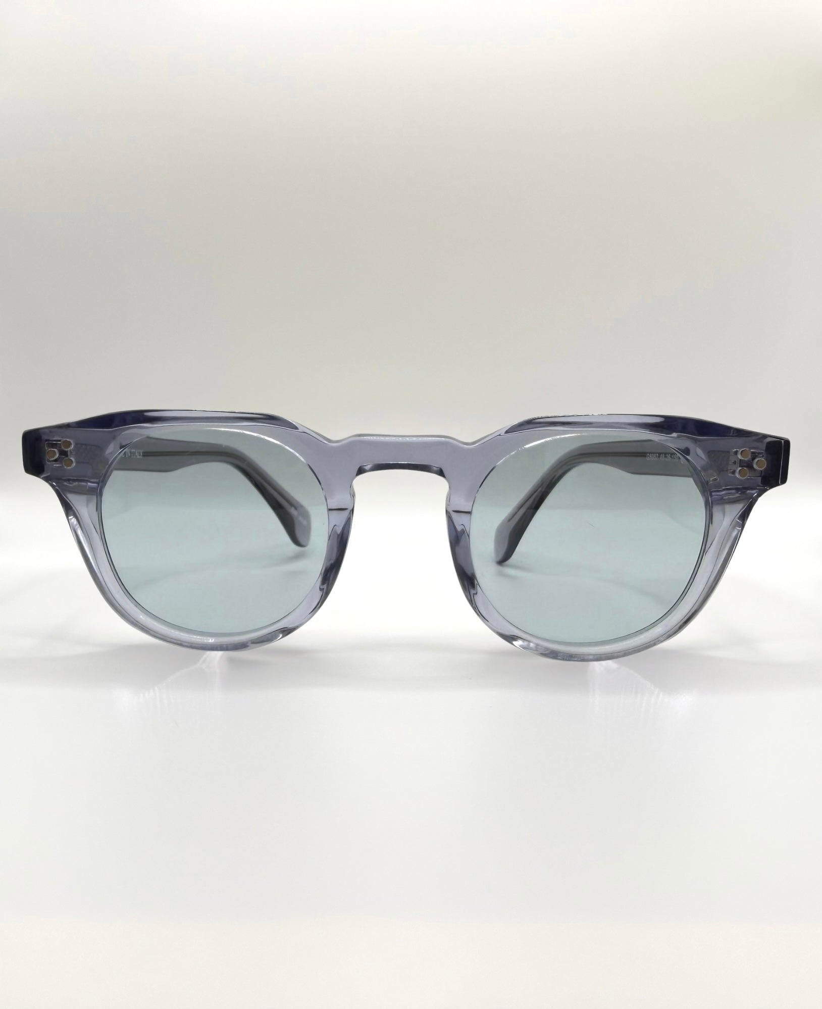 Grigio Nobo Glasses - Clear Blue