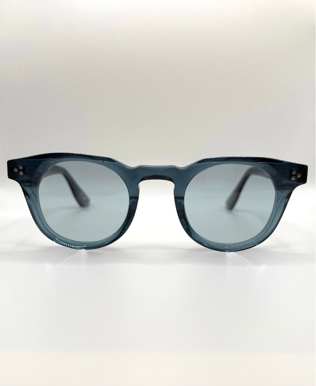 Blu Nobo Glasses - Clear Blue